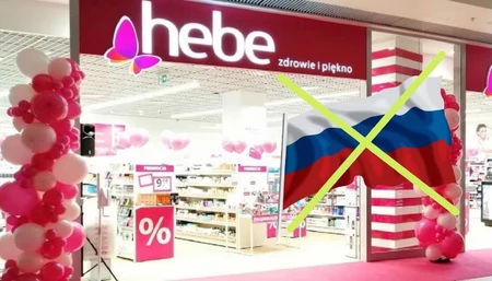 Hebe wycofuje produkty z Rosji. 
