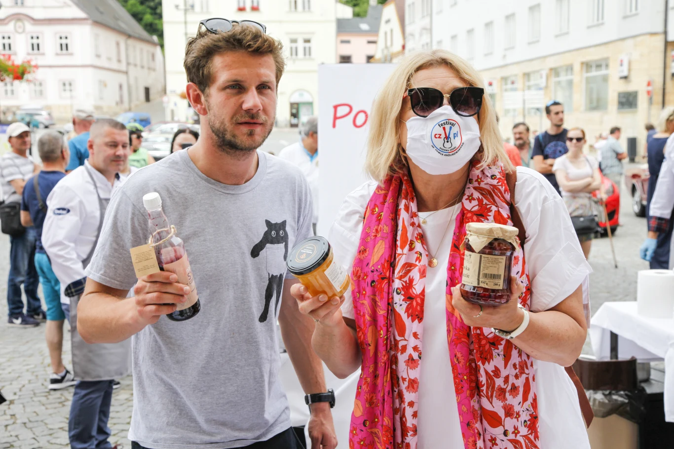 Antek Królikowski z mamą, Małgorzatą Ostrowską-Królikowską Antek Królikowski z mamą, Małgorzatą Ostrowską-Królikowską