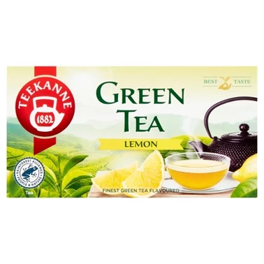 Teekanne Green Tea Lemon Aromatyzowana herbata zielona 35 g (20 x 1,75 g) - 0