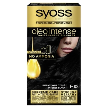 Syoss Oleo Intense Farba do włosów 1-10 intensywna czerń - 2