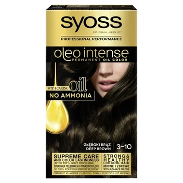 Syoss Oleo Intense Farba do włosów 3-10 głęboki brąz - 2