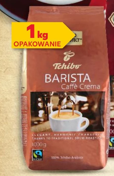 Tchibo Barista Caffè Crema Kawa palona ziarnista 1000 g