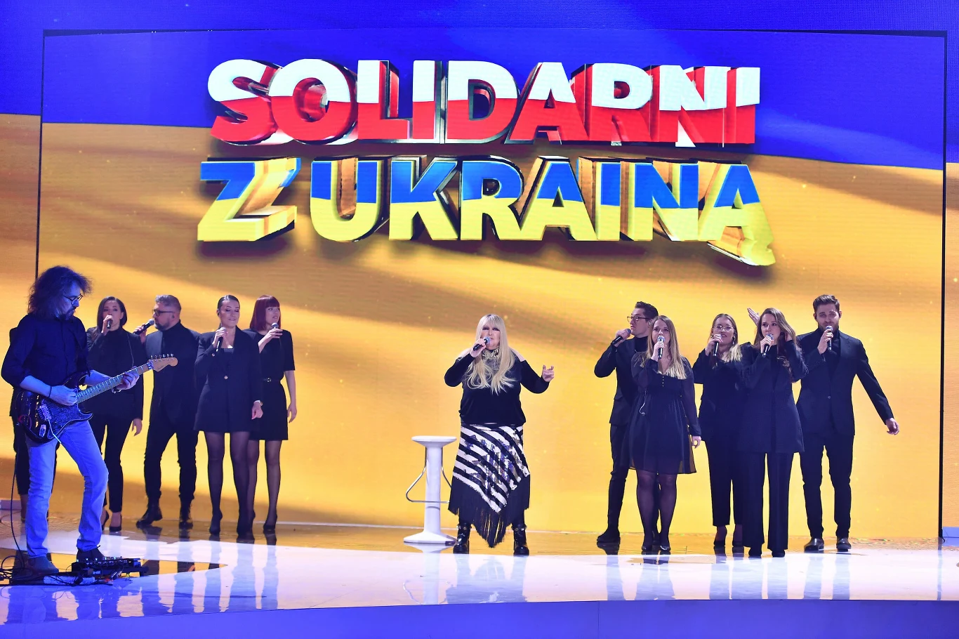 Koncert "Solidarni z Ukrainą" miał być wyrazem wsparcia dla pogrążonej w wojnie Ukrainy