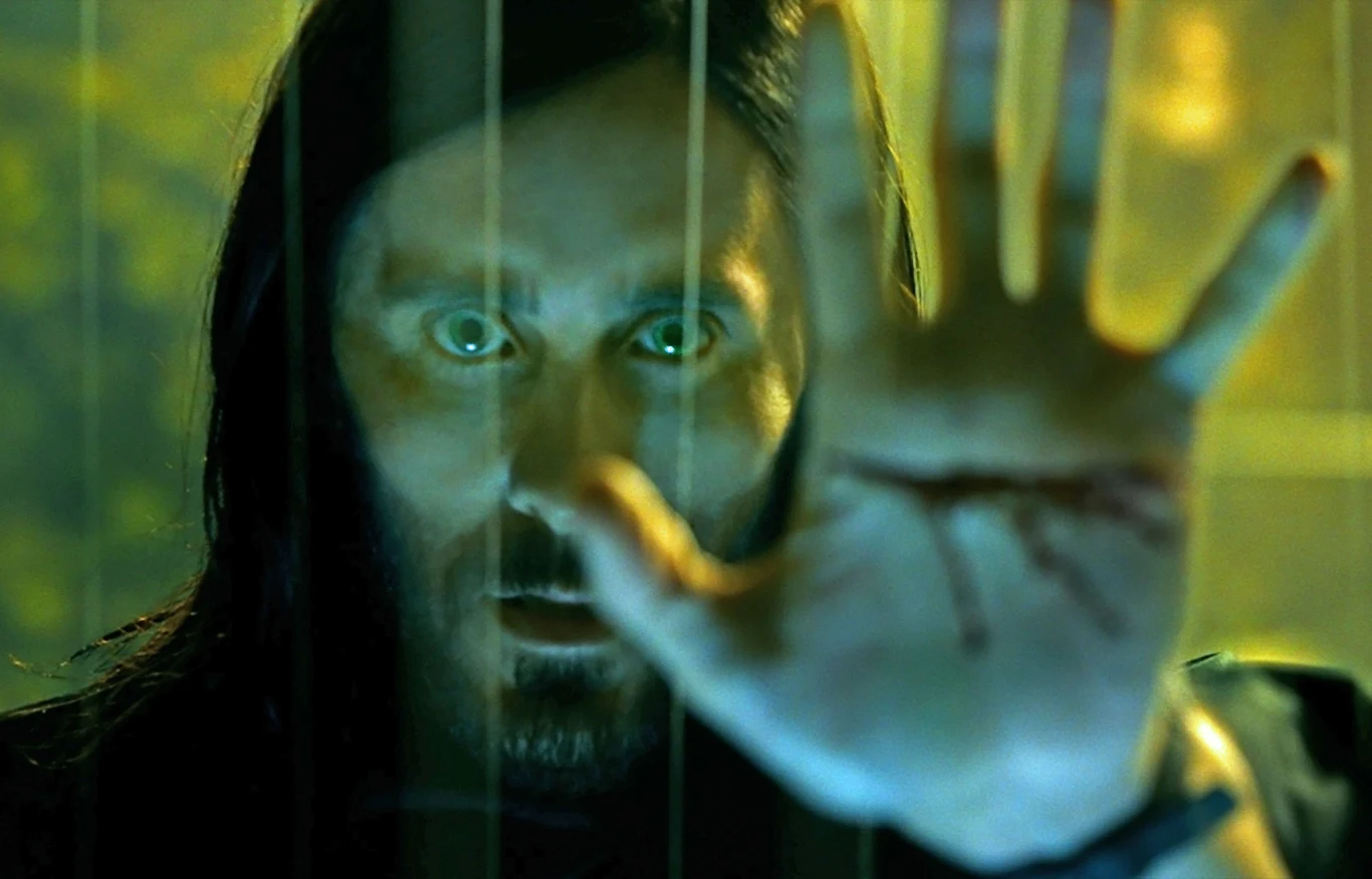 Jared Leto w filmie "Morbius" Jared Leto w filmie "Morbius"
