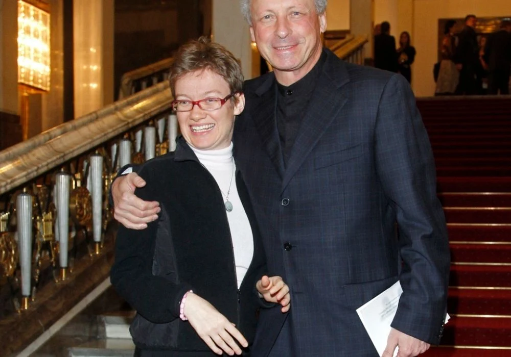 Paweł Wawrzecki i córka Ania Paweł Wawrzecki i córka Ania