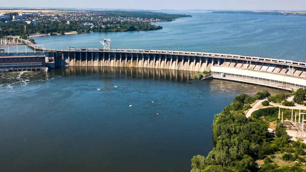 Kreml może planować wysadzenie tam na Dnieprze