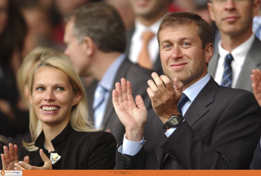 Roman Abramowicz z żoną Iriną Roman Abramowicz z żoną Iriną