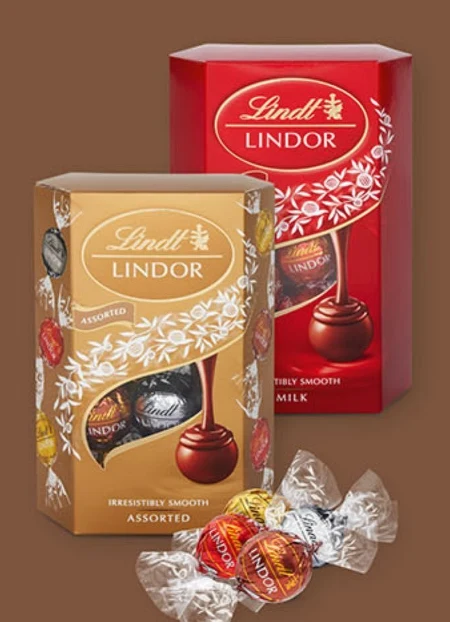 Lindt Lindor Praliny z czekolady mlecznej 200 g