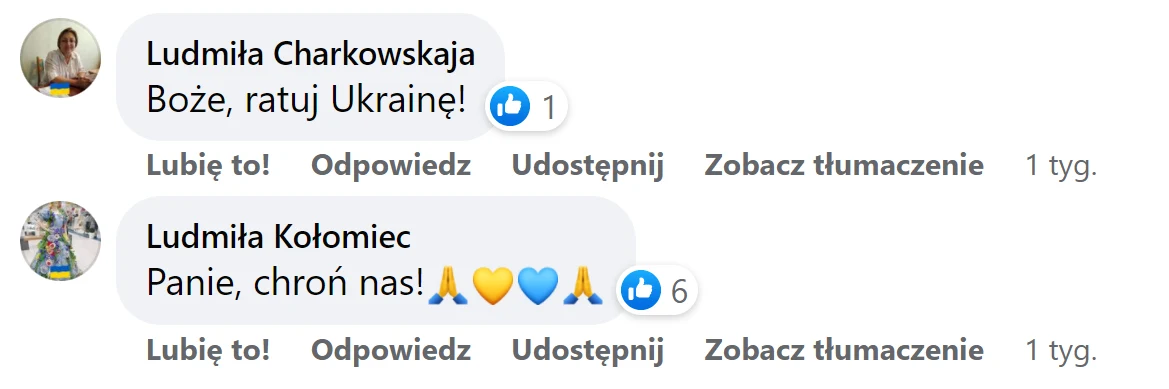 Komentarze Ukraińców pokazują, że zdjęcie zrobiło na nich wstrząsające wrażenie Komentarze Ukraińców pokazują, że zdjęcie zrobiło na nich wstrząsające wrażenie