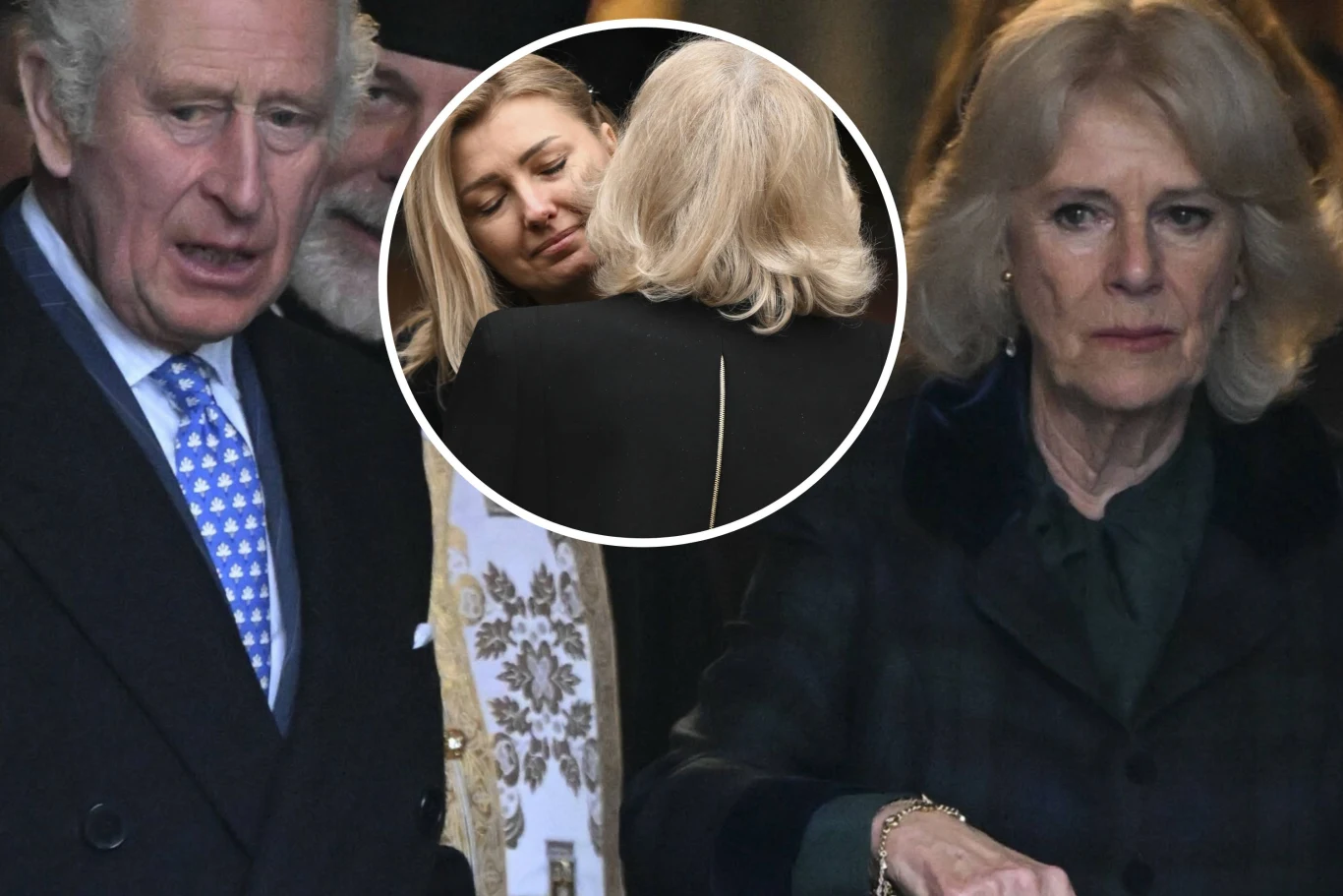 Księżna Camilla i książę Karol na spotkaniu z Ukraińcami Księżna Camilla i książę Karol na spotkaniu z Ukraińcami