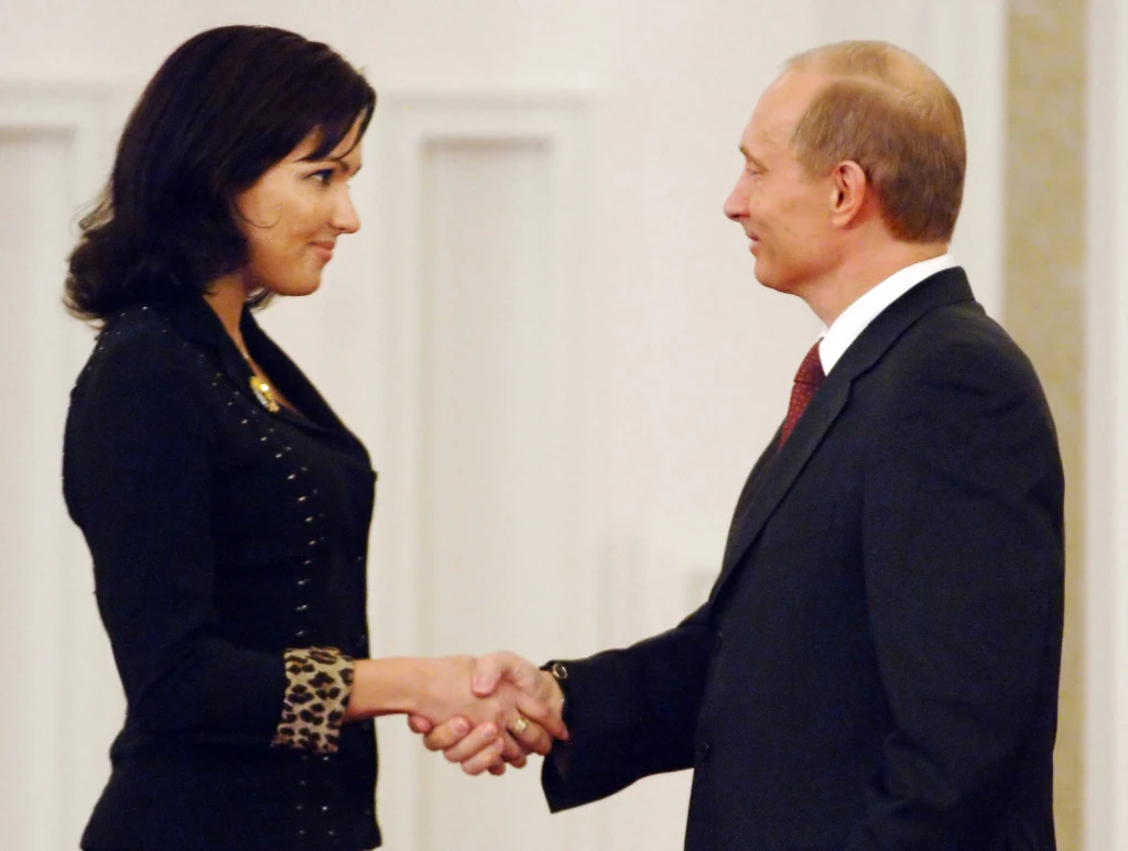 Anna Netrebko i Władimir Putin
