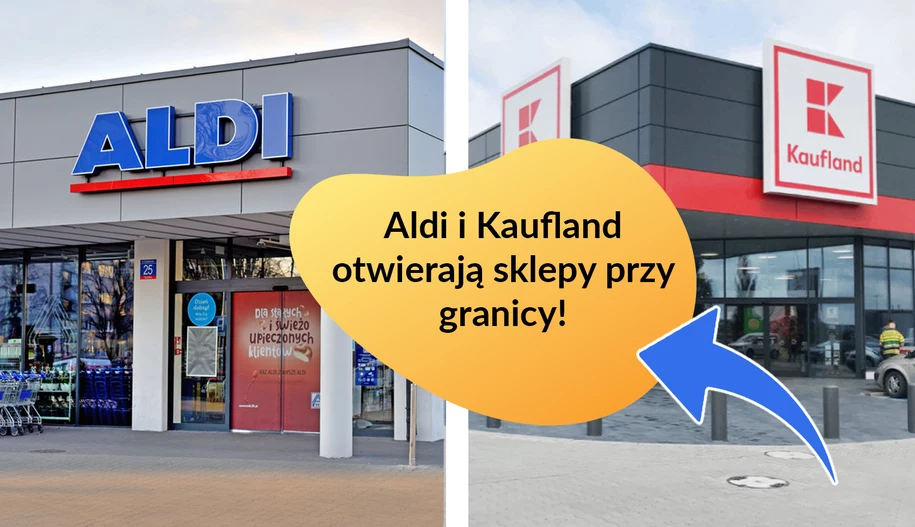 Aldi i Kaufland będą otwierać sklepy przy granicy w niedziele!