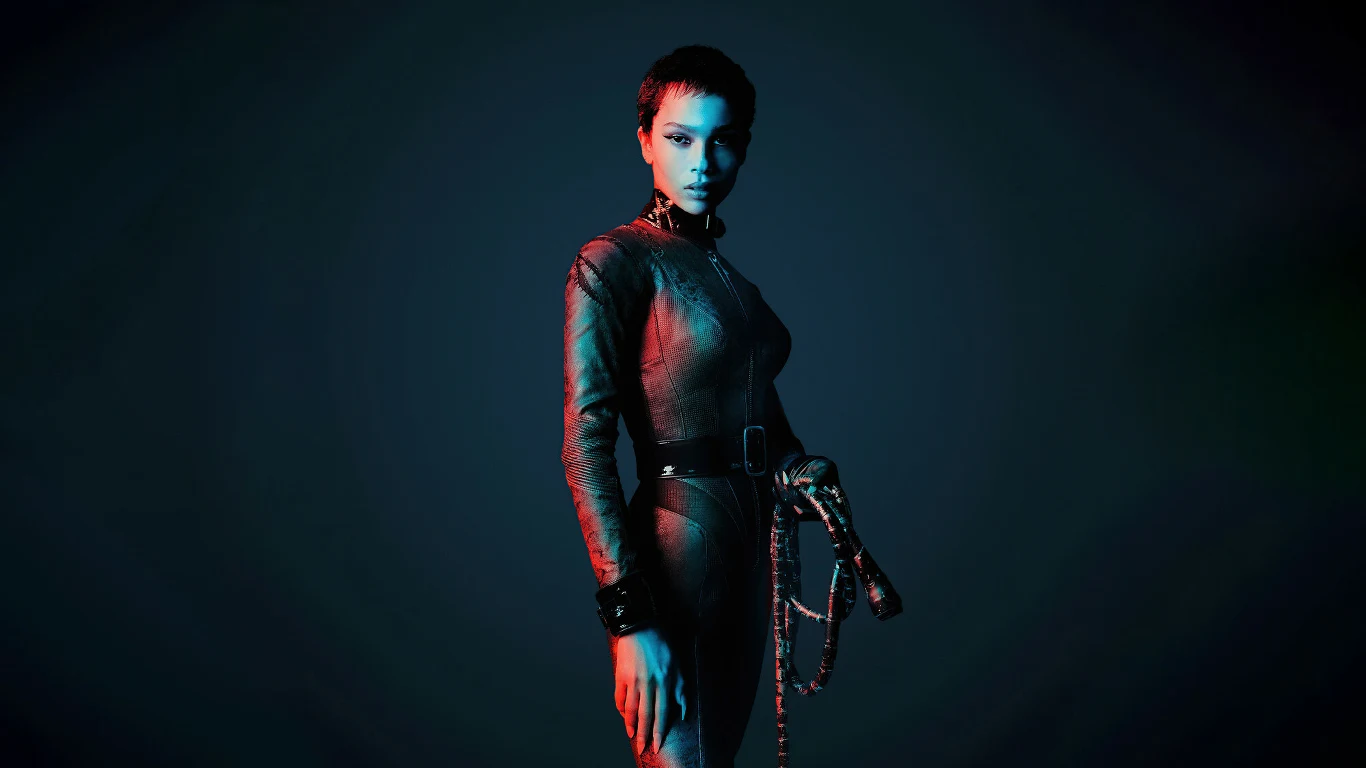 Zoe Kravitz jako "Kobieta-Kot w filmie "Batman"