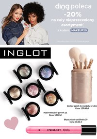 Gazetka promocyjna Inglot - Tańszy makijaż z Inglot!  - ważna do 08-03-2022