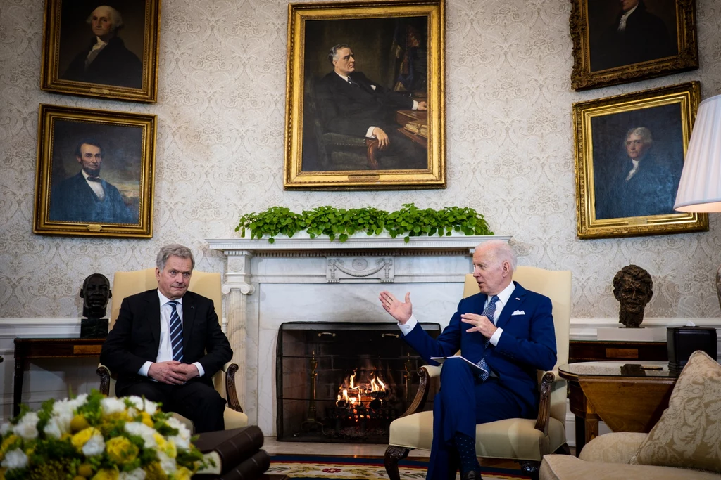 Sauli Niinisto i Joe Biden