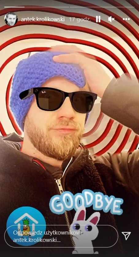 Antek Królikowski żegna się na Instagramie Antek Królikowski żegna się na Instagramie