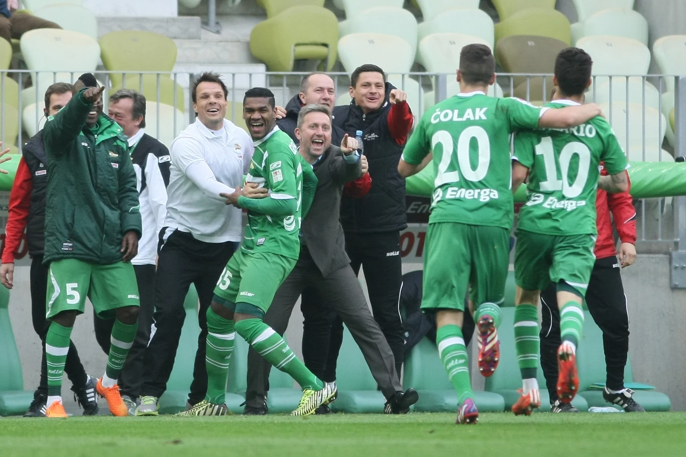 Jerzy Brzęczek prowadził Lechię Gdańsk w latach 2014-15