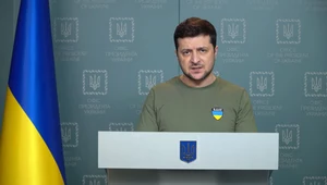 Prezydent Ukrainy Wołodymyr Zełenski