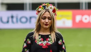 Początek meczu ŁKS - Korona 