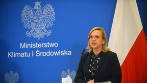 Minister Klimatu i Środowiska Anna Moskwa.