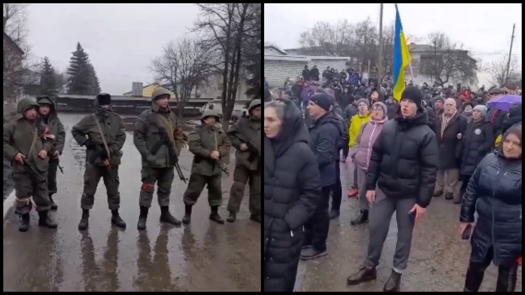 Rosyjskie wojsko otworzyło ogień do nieuzbrojonych cywilów Rosyjskie wojsko otworzyło ogień do nieuzbrojonych cywilów