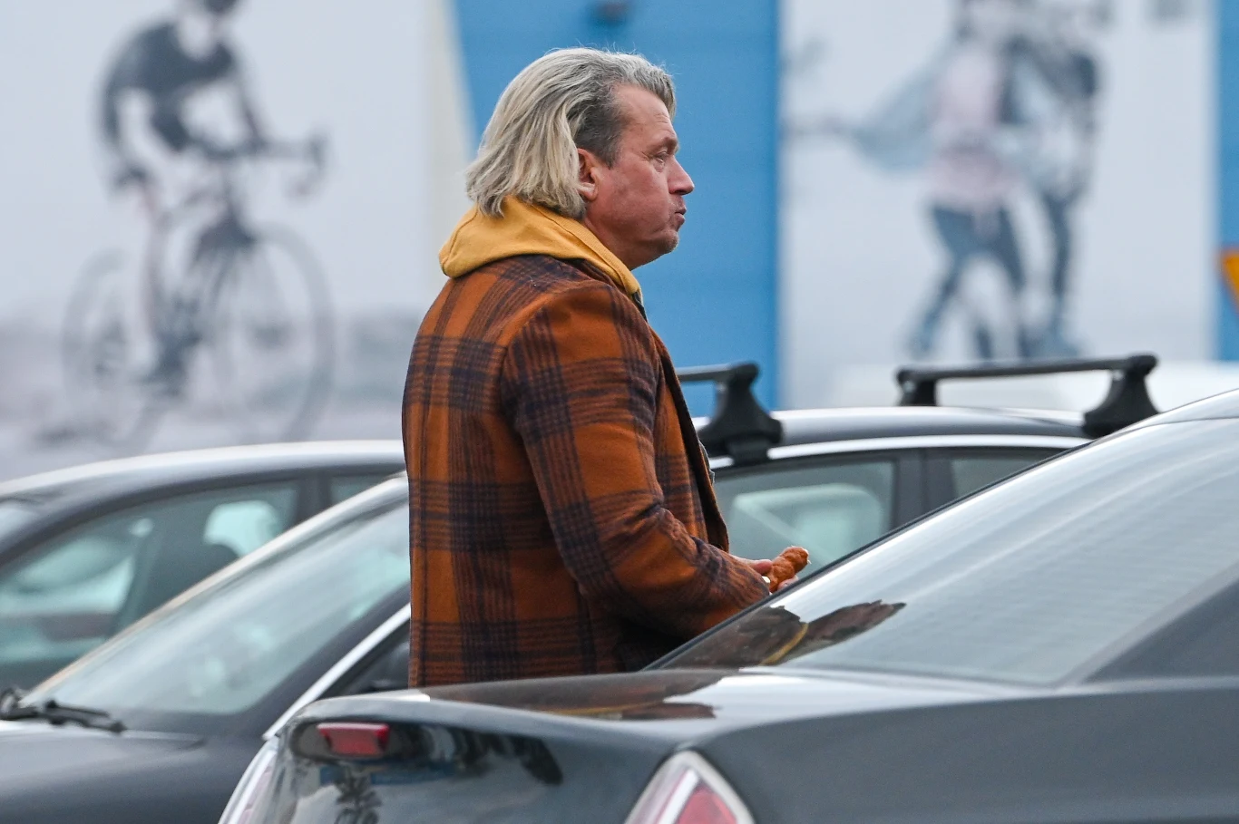 Jarosław Jakimowicz na zakupach