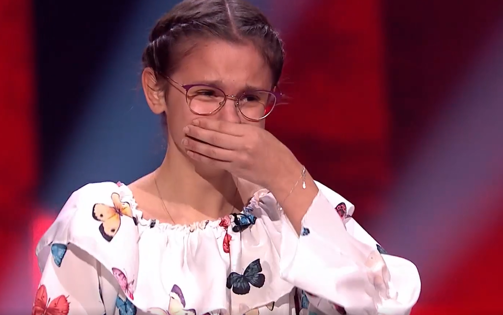 Magda Maciołek nie mogła powstrzmać łez po występie w "The Voice Kids"