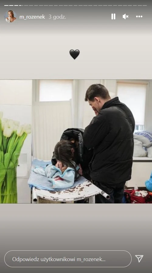 Małgorzata Rozenek-Majdan publikuje zdjęcia z Ukrainy na Instagramie / Instagram @m_rozenek