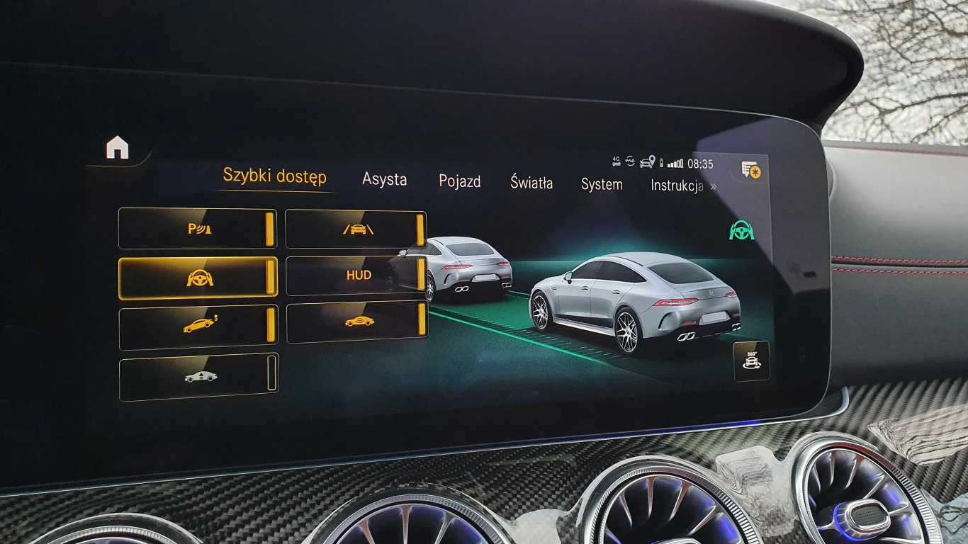 Mercedes-AMG GT 63 S 4-drzwiowe coupe Mercedes-AMG GT 63 S 4-drzwiowe coupe