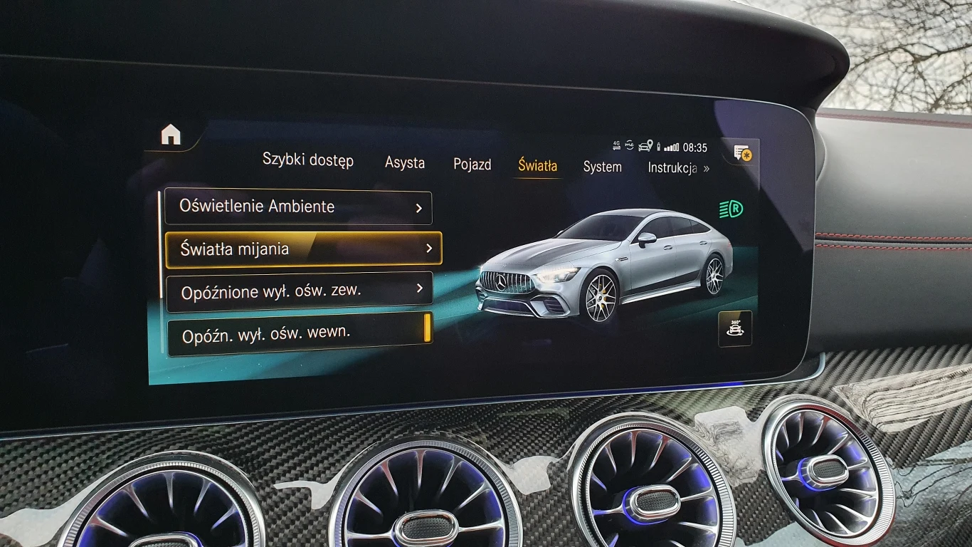 Mercedes-AMG GT 63 S 4-drzwiowe coupe Mercedes-AMG GT 63 S 4-drzwiowe coupe