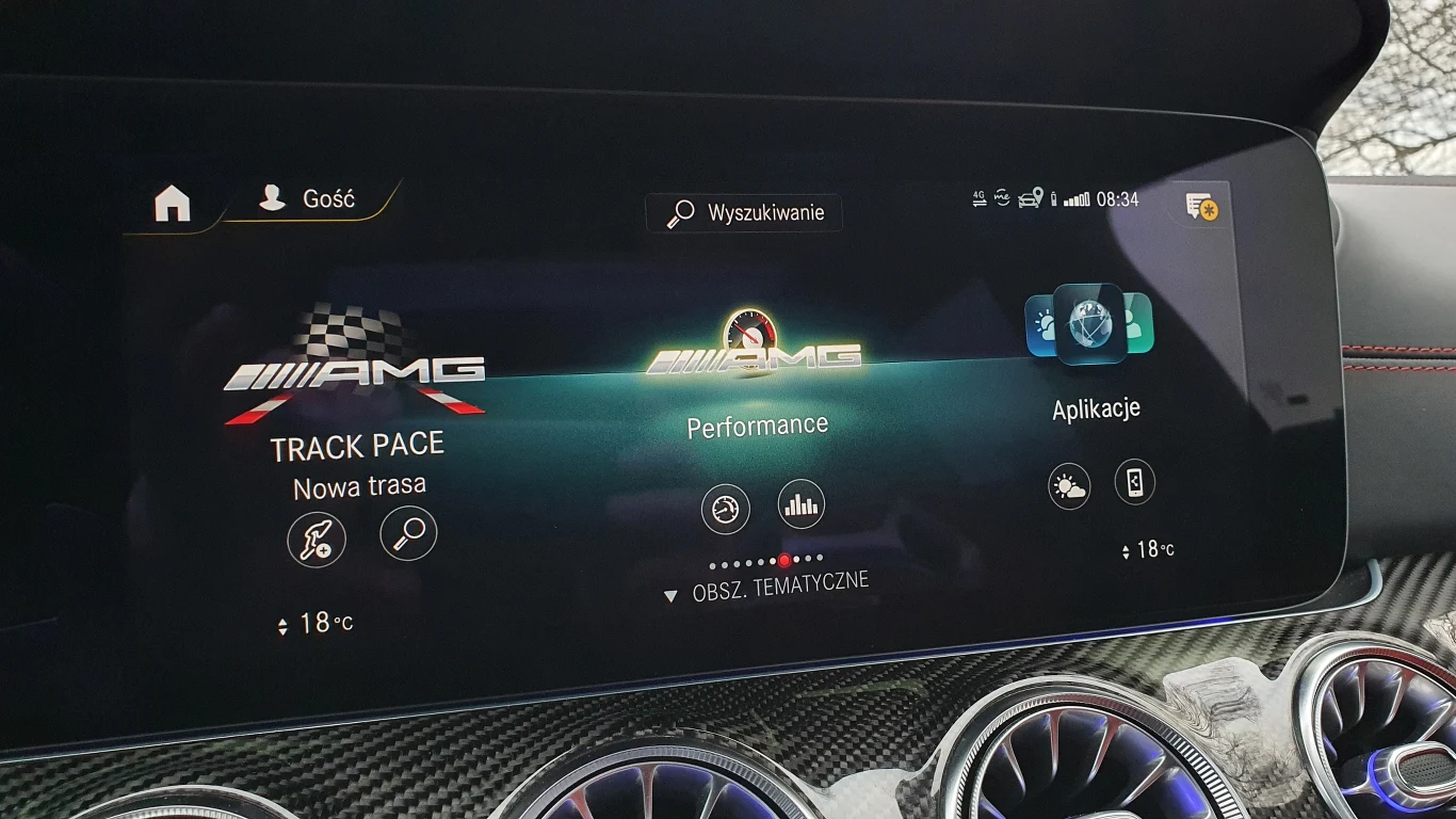 Mercedes-AMG GT 63 S 4-drzwiowe coupe Mercedes-AMG GT 63 S 4-drzwiowe coupe