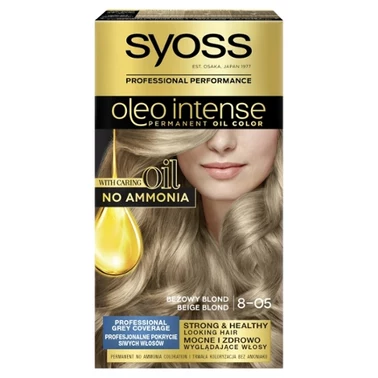 Syoss Oleo Intense Farba do włosów 8-05 beżowy blond - 2