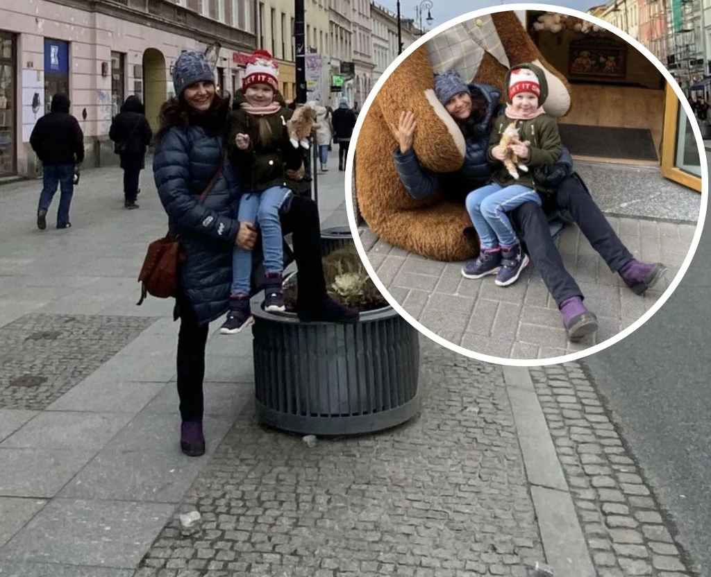 Małgorzata Pieczyńska przygarnęła ukraińską dziewczynkę, fot. pieczynskaofficial