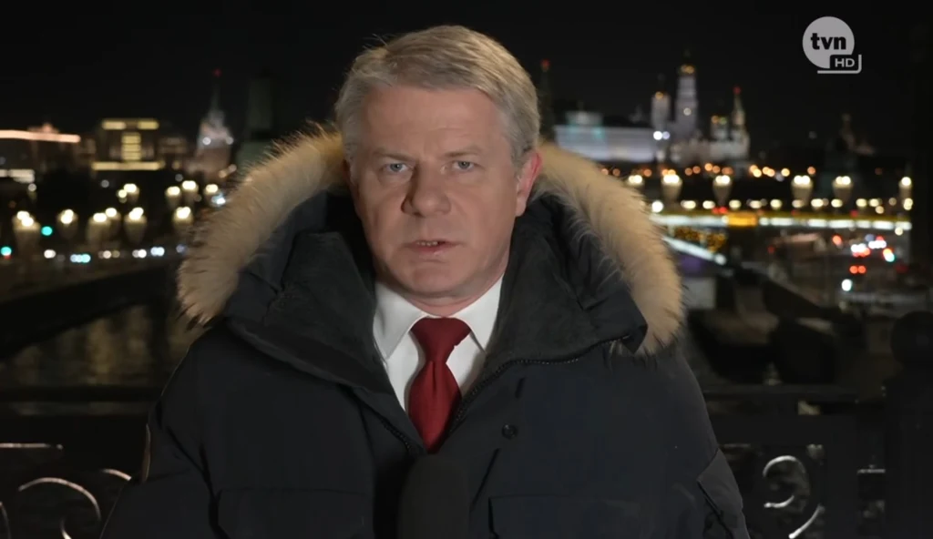 Andrzej Zaucha, korespondent "Faktów" TVN, wycofany z Rosji Andrzej Zaucha, korespondent "Faktów" TVN, wycofany z Rosji