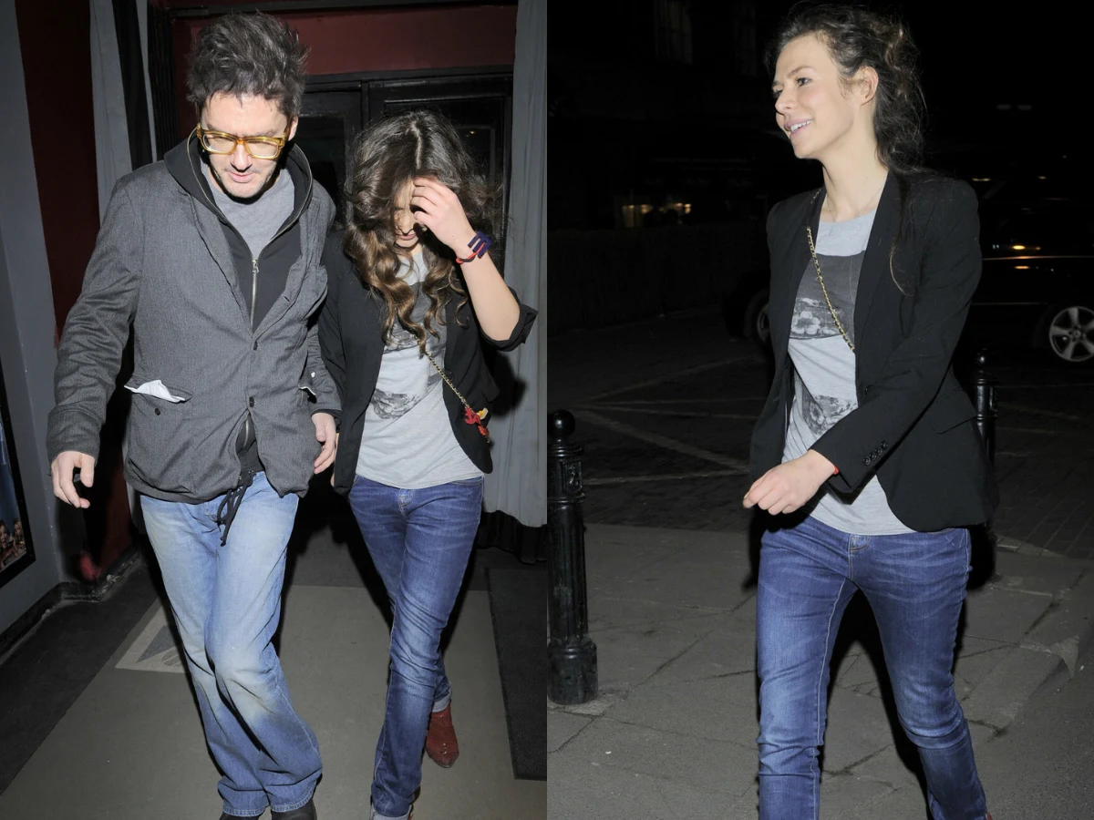 Kuba Wojewódzki i Justyna Ekert