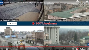 Kijów po inwazji Rosji na Ukrainę. Transmisja live