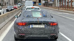 Zamaskowane Maserati GranTurismo w Polsce