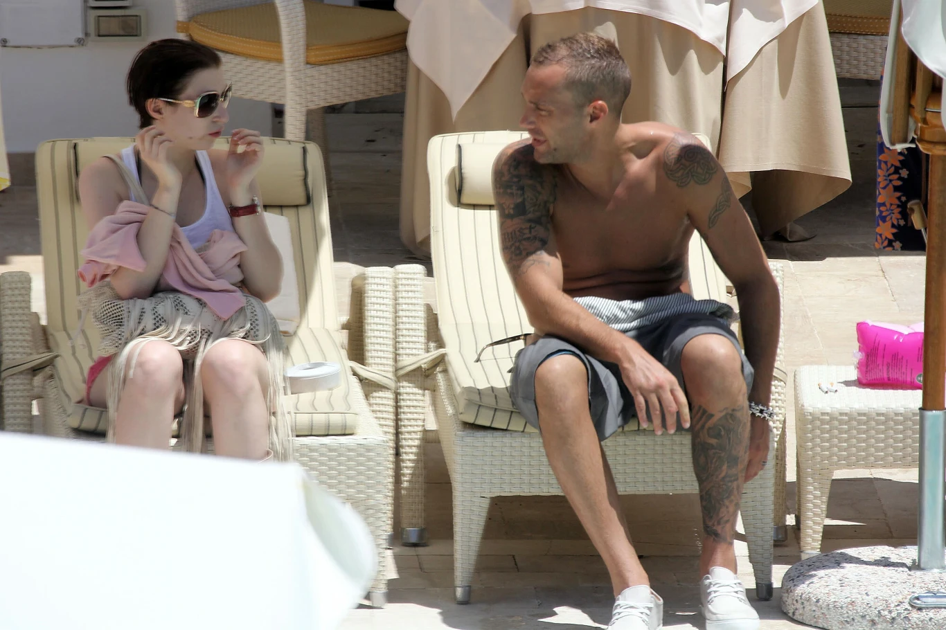 Anna Abramowicz i Calum Best
