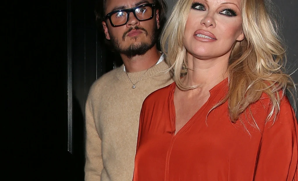 Pamela Anderson z synem Pamela Anderson z synem