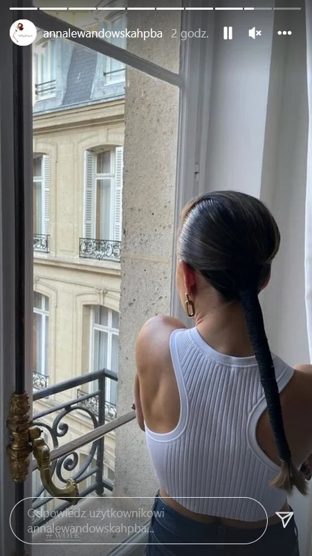 Anna Lewandowska w nietypowej fryzurze