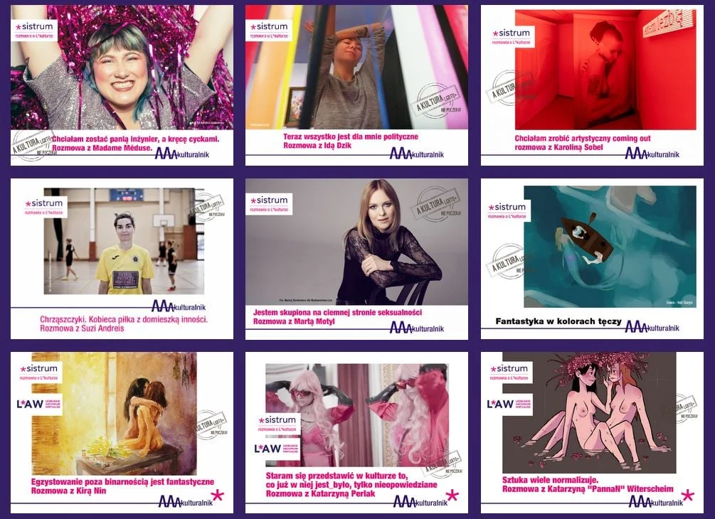 Przykładowe projekty realizowane przez Stowarzyszenie Sistrum