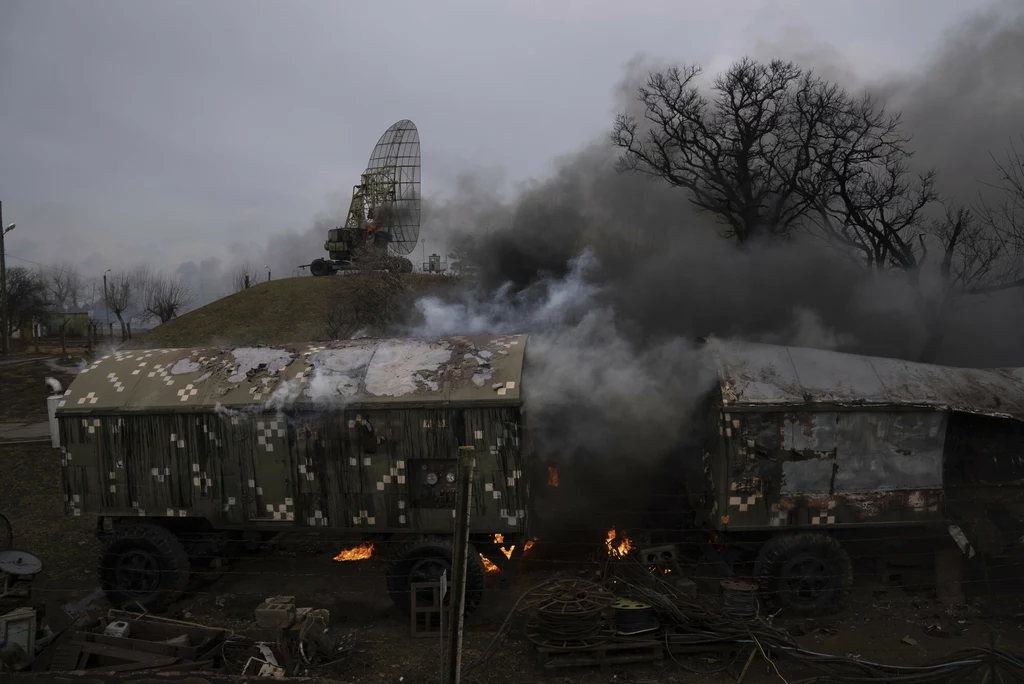 Apokaliptyczne obrazy uwiecznione na wojenny zdjęciach. Mariupol, luty 2022