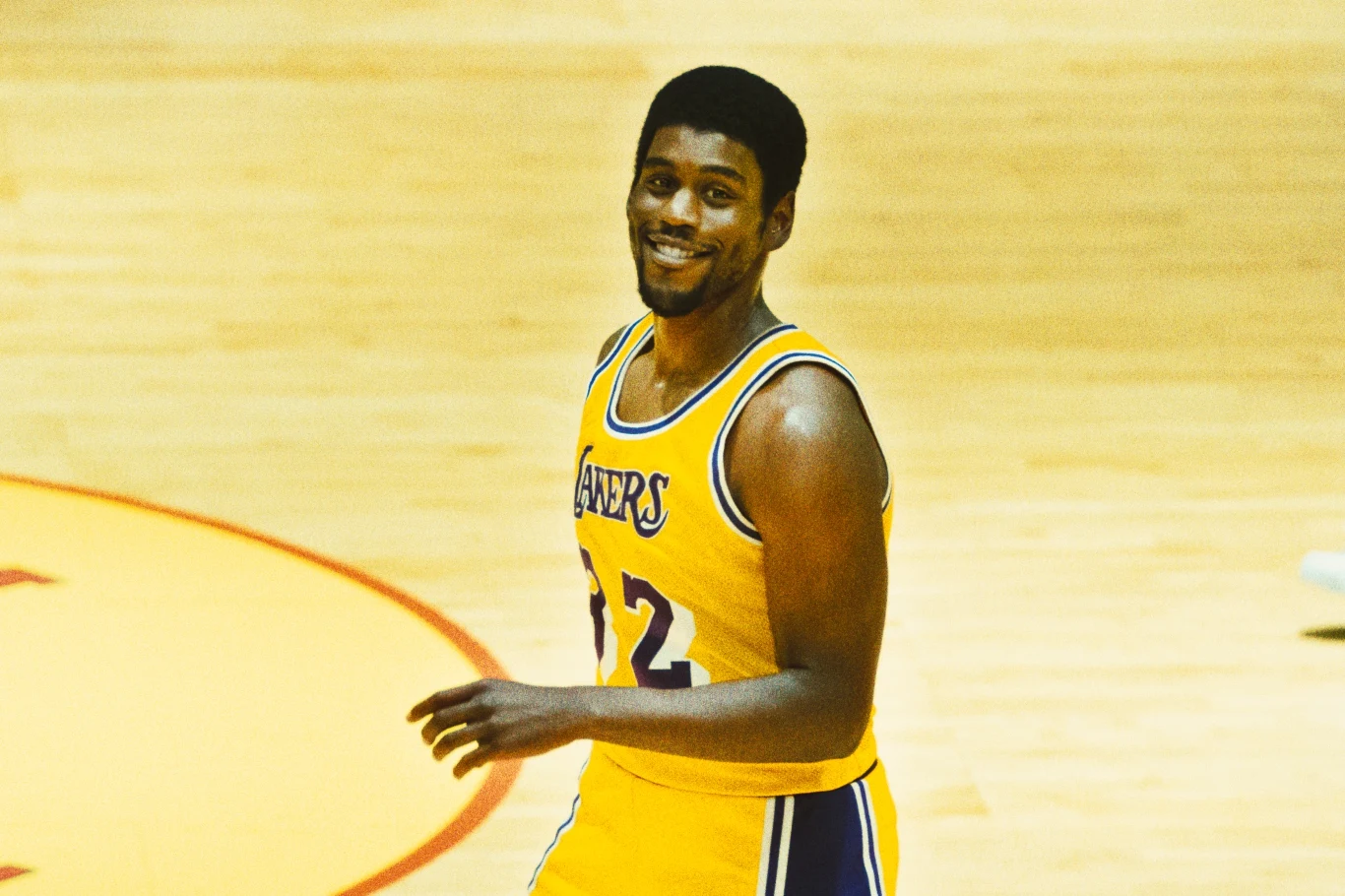 Kadr z produkcji "Lakers: Dynastia zwycięzców"