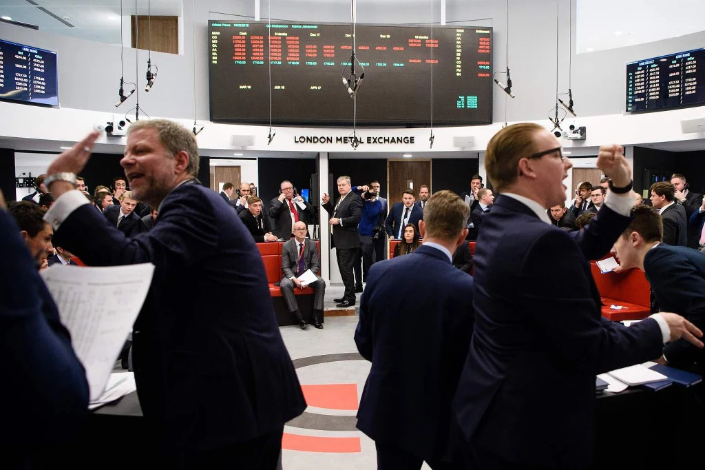 Wstrzymany handel na LME
