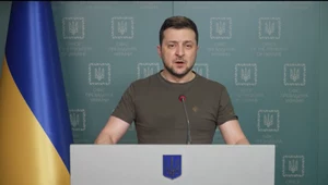 Prezydent Ukrainy Wołodymyr Zełenski