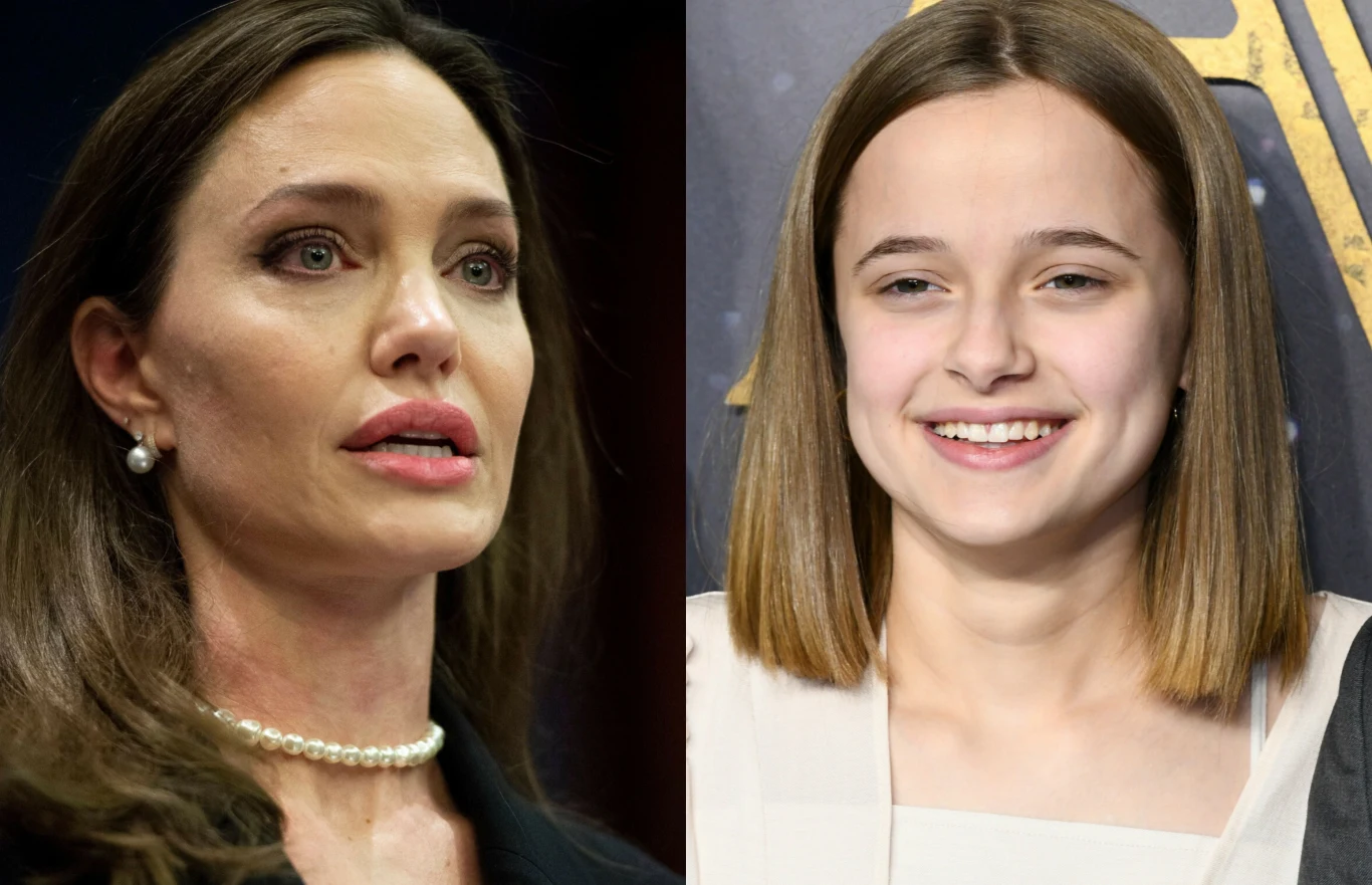 Angelina Jolie, Vivienne Holie-Pitt Angelina Jolie, Vivienne Holie-Pitt