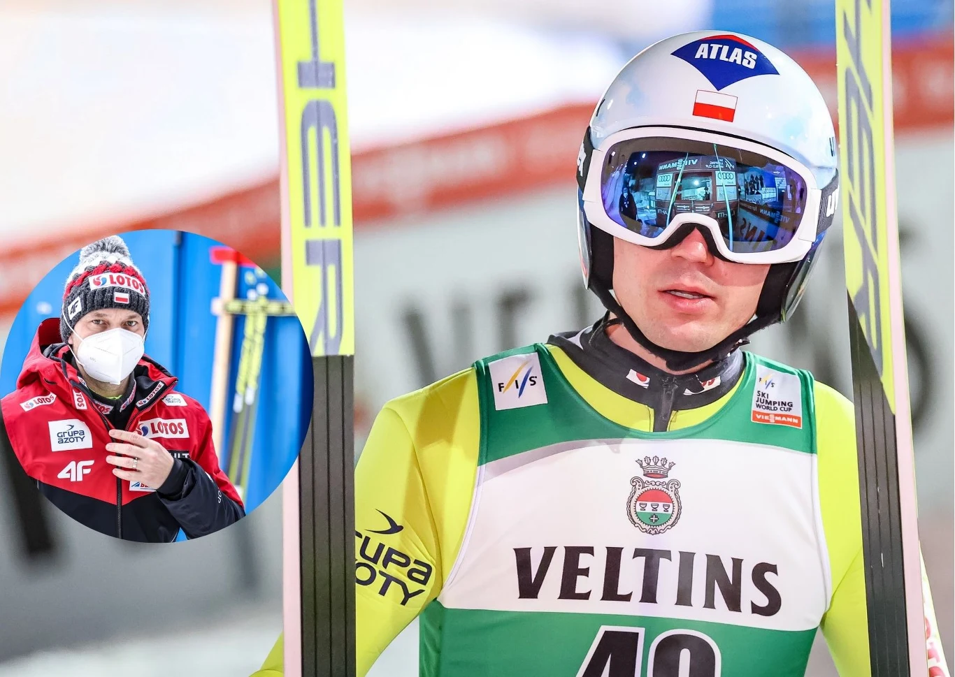 Kamil Stoch, MIchal Doleżal Kamil Stoch, MIchal Doleżal