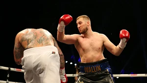 Otto Wallin (z prawej) tu w walce z Polakiem Kamilem Sokołowskim