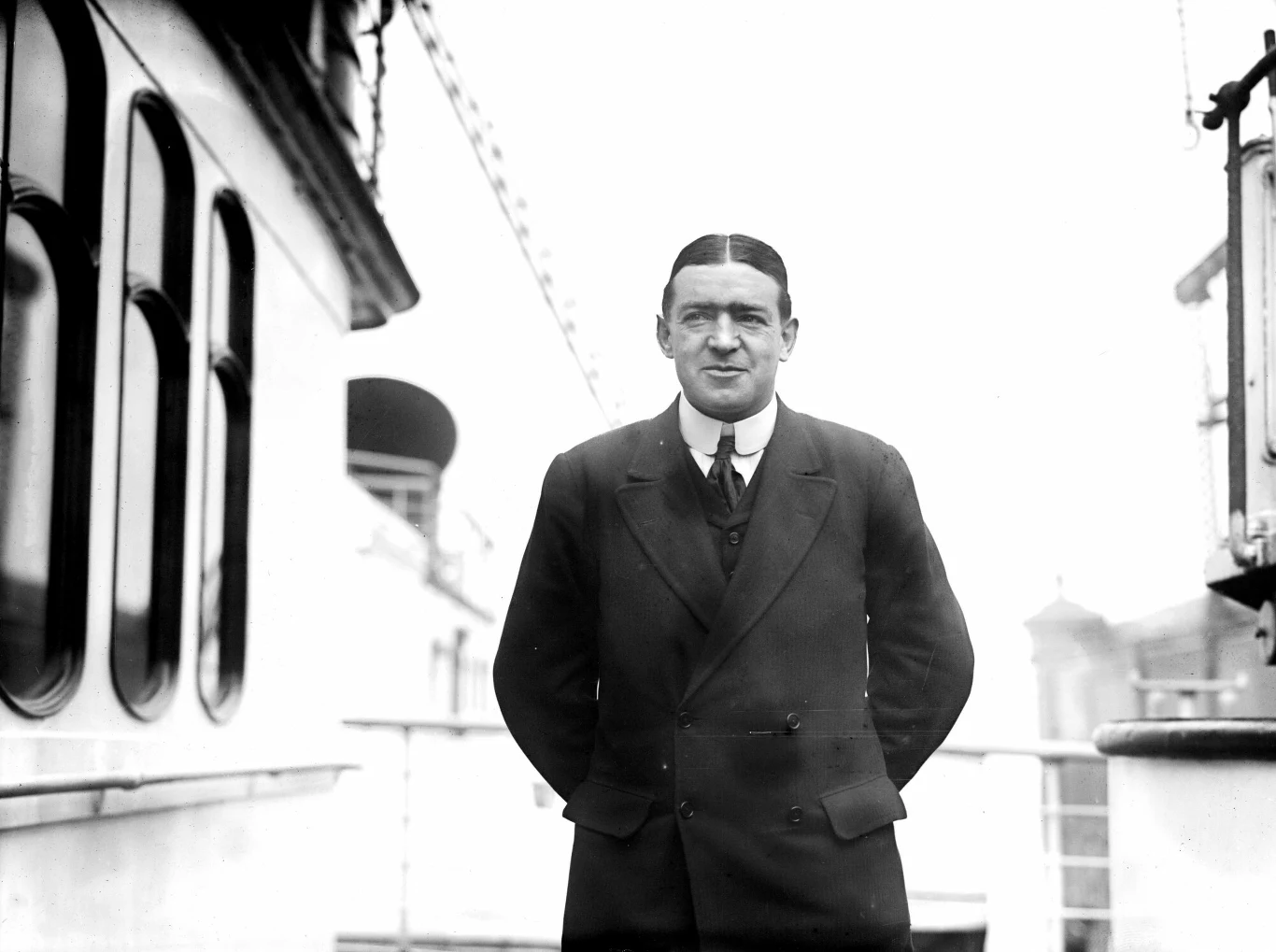 Sir Ernest Henry Shackleton w 1914 roku 