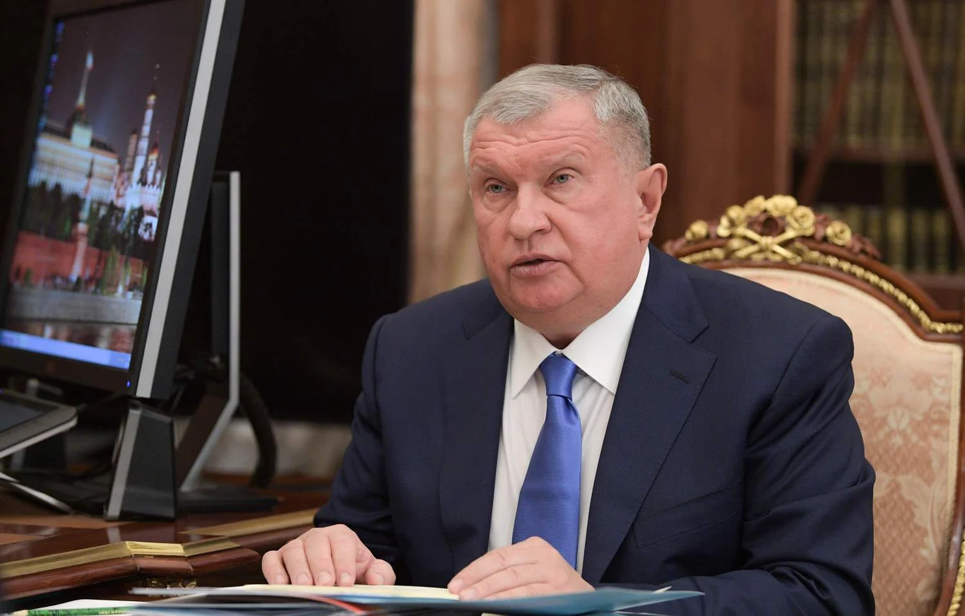 Igor Sieczin, prezes Rosneftu. Fot. AFP Igor Sieczin, prezes Rosneftu. Fot. AFP